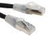 RS PRO Cat6 Male RJ45 to Male RJ45 Ethernet Cable, F/UTP, Black LSZH Sheath, 2m