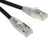RS PRO Cat6 Male RJ45 to Male RJ45 Ethernet Cable, F/UTP, Black LSZH Sheath, 10m