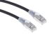 RS PRO Cat6 Male RJ45 to Male RJ45 Ethernet Cable, F/UTP, Black LSZH Sheath, 3m