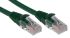RS PRO Cat5e Male RJ45 to Male RJ45 Ethernet Cable, U/UTP, Green LSZH Sheath, 1m