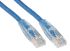 RS PRO Cat5e Male RJ45 to Male RJ45 Ethernet Cable, U/UTP, Blue PVC Sheath, 3m