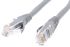 RS PRO Cat6 Male RJ45 to Male RJ45 Ethernet Cable, U/UTP, Grey LSZH Sheath, 0.5m