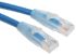 RS PRO Cat6 Male RJ45 to Male RJ45 Ethernet Cable, U/UTP, Blue PVC Sheath, 5m