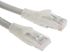 RS PRO Cat6 Male RJ45 to Male RJ45 Ethernet Cable, U/UTP, Grey PVC Sheath, 1m