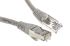 RS PRO Cat5e Male RJ45 to Male RJ45 Ethernet Cable, F/UTP, Grey PVC Sheath, 10m