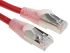 RS PRO Cat5e Male RJ45 to Male RJ45 Ethernet Cable, F/UTP, Red PVC Sheath, 10m