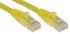RS PRO Cat6 Male RJ45 to Male RJ45 Ethernet Cable, U/UTP, Yellow LSZH Sheath, 5m