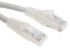 RS PRO Cat6 Male RJ45 to Male RJ45 Ethernet Cable, U/UTP, Grey LSZH Sheath, 10m
