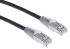 RS PRO Cat5e Male RJ45 to Male RJ45 Ethernet Cable, F/UTP Shield, Black PVC Sheath, 3m