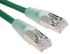 RS PRO Cat5e Male RJ45 to Male RJ45 Ethernet Cable, F/UTP, Green PVC Sheath, 0.5m