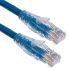 RS PRO Cat6 Male RJ45 to Male RJ45 Ethernet Cable, U/UTP, Blue PVC Sheath, 3m
