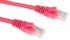 RS PRO Cat5e Male RJ45 to Male RJ45 Ethernet Cable, U/UTP, Red PVC Sheath, 5m