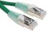 RS PRO Cat5e Male RJ45 to Male RJ45 Ethernet Cable, F/UTP, Green PVC Sheath, 10m