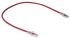 Ethernetový kabel, Červená, PVC 0.5m