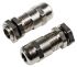 SIB WADI-TEC Cable Gland, M12 Max. Cable Dia. 6.5mm, Nickel Plated Brass, Metallic, 4mm Min. Cable Dia., IP68, With