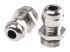 SIB WADI-TEC ECEA GSE Cable Gland, M16 Max. Cable Dia. 6mm, Nickel Plated Brass, Metallic, 3mm Min. Cable Dia., IP68,
