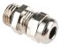 SIB WADI-TEC ECEA GSE Cable Gland, M12 Max. Cable Dia. 6mm, Nickel Plated Brass, Metallic, 3mm Min. Cable Dia., IP68,