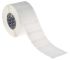 Brady B-427 Self-laminating Vinyl on White/Transparent Cable Labels, 36.5mm Label Length, 25.4mm Label Width