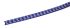 HellermannTyton Helagrip Slide On Cable Markers, White on Blue, Pre-printed "6", 2 → 5mm Cable