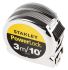 Stanley PowerLock 3m Tape Measure, With RS Calibration
