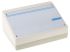 OKW DeskCase 190 Series White ABS Desktop Enclosure, Sloped Front, 220 x 156 x 100mm
