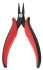 RS PRO Electronics Pliers, Flat Nose Pliers, 146 mm Overall, Straight Tip, 16mm Jaw