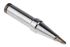Weller PT AA8 1.6 mm Straight Hoof Soldering Iron Tip for use with TCP 12, TCP 24, TCP 42, TCPS W 61, W 101, W201