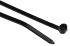 Thomas & Betts Black Nylon Weather Resistant Cable Tie, 281.94mm x 3.56 mm