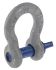 RS PRO Bow Shackle, Zinc Plated Steel, 1t