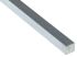 RS PRO Key Steel Square Bar, 8mm W, 8mm H, 330mm L