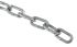 RS PRO Galvanised Steel Chain, 10m Length, 56 kg Lifting Load