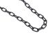 RS PRO Japanned Steel Chain, 10m Length, 37 kg Lifting Load