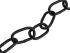 RS PRO Japanned Steel Chain, 10m Length, 50 kg Lifting Load