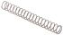 RS PRO Alloy Steel Compression Spring, 44.5mm x 5.5mm, 0.27N/mm