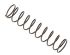 RS PRO Alloy Steel Compression Spring, 45.5mm x 10.8mm, 0.49N/mm