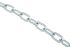 RS PRO Zinc Plated Steel Chain, 10m Length, 37 kg Lifting Load