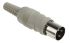 Hirschmann, MAS 3 Pole Din Plug, DIN 41524, 4A, 34 V ac/dc IP30, Screw Lock, Male, Cable Mount