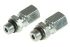 Parker WH Series Banjo Threaded-to-Tube Adaptor, G 1/8 Male to Push In 6 mm, Threaded-to-Tube Connection Style