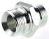 Parker Hydraulic Union Straight Threaded Adaptor G 1 Male to G 1 Male, 16HMK4S