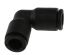 Legris LF3000 Series Elbow Tube-toTube Adaptor, Push In 6 mm to Push In 6 mm, Tube-to-Tube Connection Style
