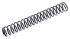 RS PRO Stainless Steel Compression Spring, 31mm x 4.5mm, 0.45N/mm