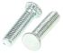 RS PRO Steel Zinc plated & clear Passivated Self Clinching Stud, M3, length-12mm