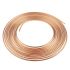 RS PRO 120 bar 10m Long Copper Pipe, 6.35mm Outer Diam. Copper