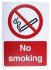 Znak zakazu Tworzywo sztuczne Czarny/czerwony/biały Zakaz palenia, No Smoking, Angielski Nie Znak