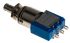APEM Single Pole Double Throw (SPDT) Latching Miniature Push Button Switch, 6.5 (Dia.)mm, Panel Mount, 250V ac