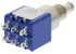 APEM Double Pole Double Throw (DPDT) Latching Miniature Push Button Switch, 6.5 (Dia.)mm, Panel Mount, 250V ac