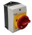 Eaton 3P Pole Surface Mount Isolator Switch - 20A Maximum Current, 6.5kW Power Rating, IP65