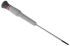 Facom Slotted Precision Screwdriver, 2.5 mm Tip, 75 mm Blade, 157 mm Overall