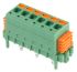 Phoenix Contact SDC 2.5/ 6-PV-5.0-ZB Series PCB Terminal Block, 6-Contact, 5mm Pitch, Through Hole Mount, 1-Row, Screw