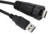 RS PRO USB 2.0 Cable, Male USB A to Male USB A Cable, 2m